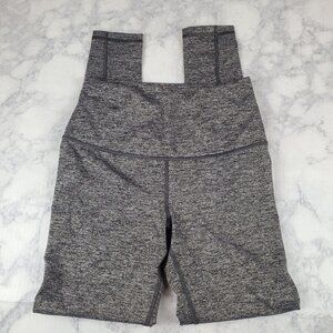 Victoria's Secret Sport XS Short Knockout Leggings Spacedye‎ Black athleisure